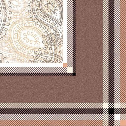Плитка Angulo Paisley Marron 45x45
