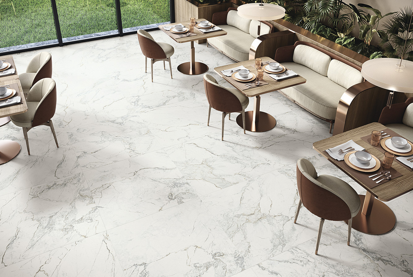 IGUAZU / 1865 WHITE 100x100